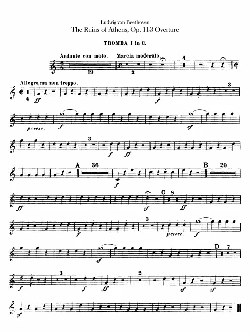 Trumpet 1, 2 (in C)