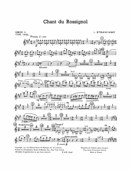 Oboe 2/English Horn