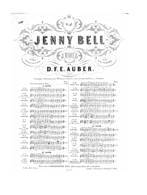 No.18, Duo: "Non, non, sur le champ" (Act III, No.16)