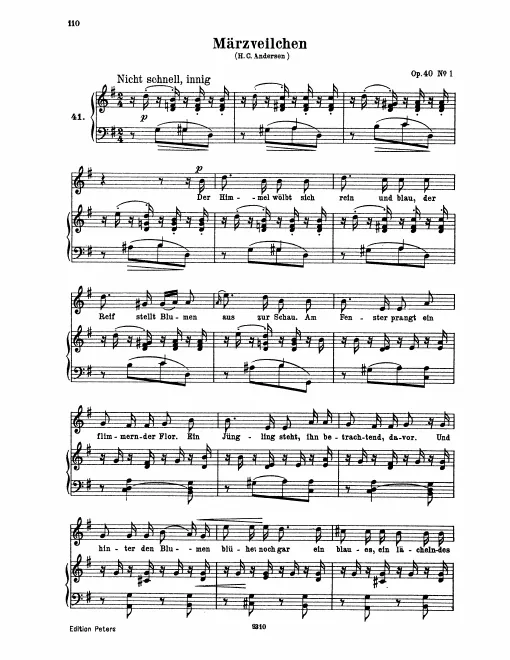 Complete Score (medium voice)