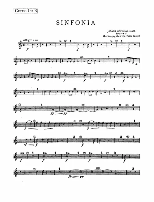 Horn 1, 2 (B)
