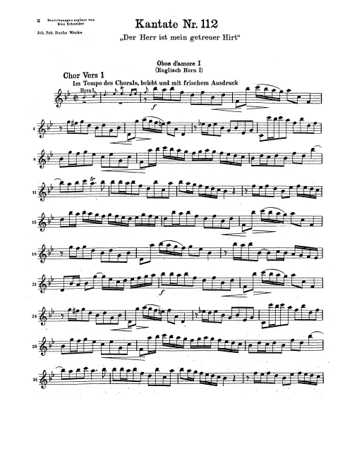 Oboe d'amore 1, 2 (Original)