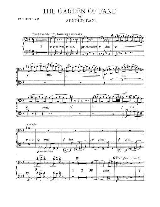 Bassoon 1/2, Contrabassoon