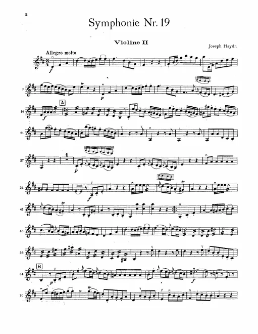 Violins II