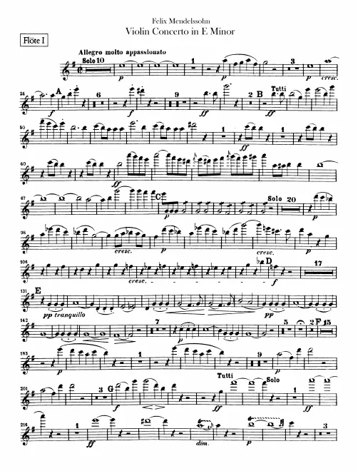 Flute 1, 2