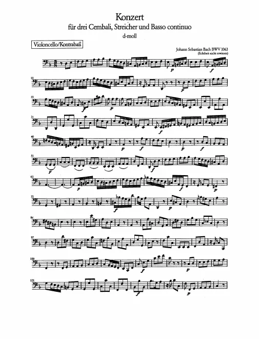 Cellos/Basses