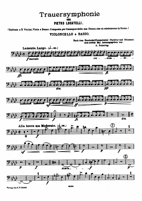 Cellos / Basses