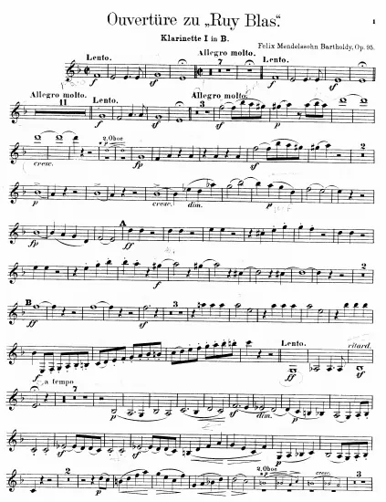 Clarinet 1 (B)