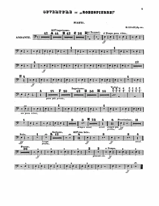 Cymbals, Bass Drum, Snare Drum