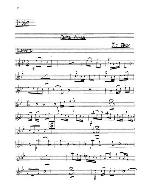 Oboe 1, 2