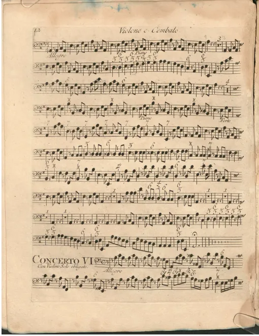 Basses and Continuo