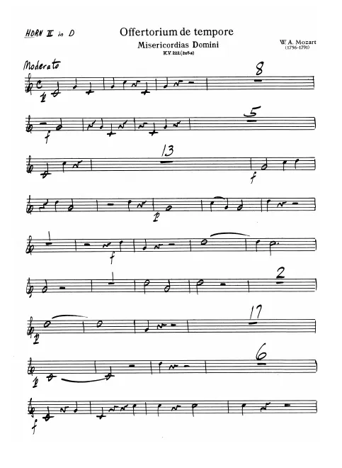 Horn 2 (D) (later addition)