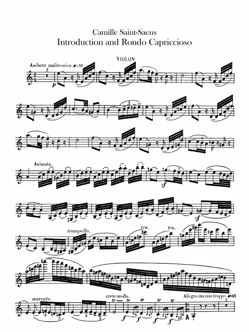 Violin solo