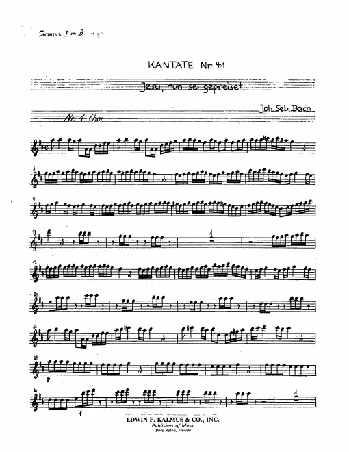 Trumpet 1 (B♭)