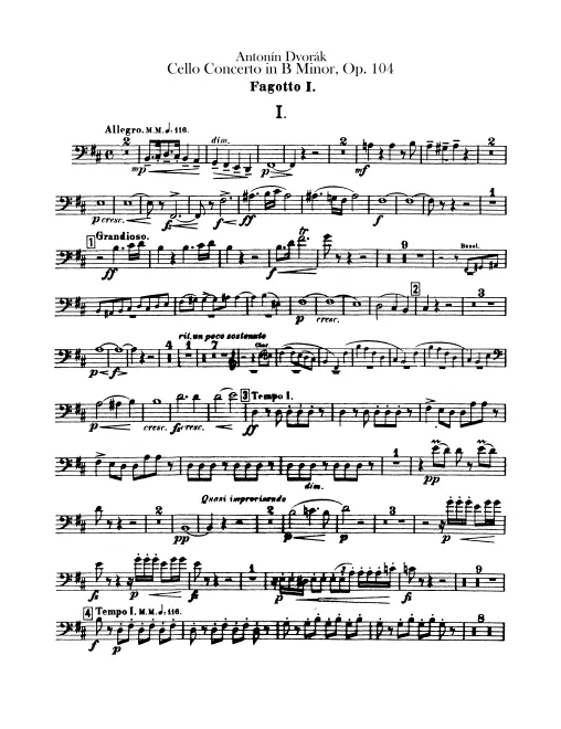 Bassoon 1, 2
