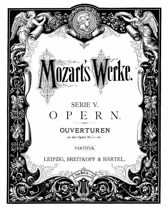Complete Score (original engraving)