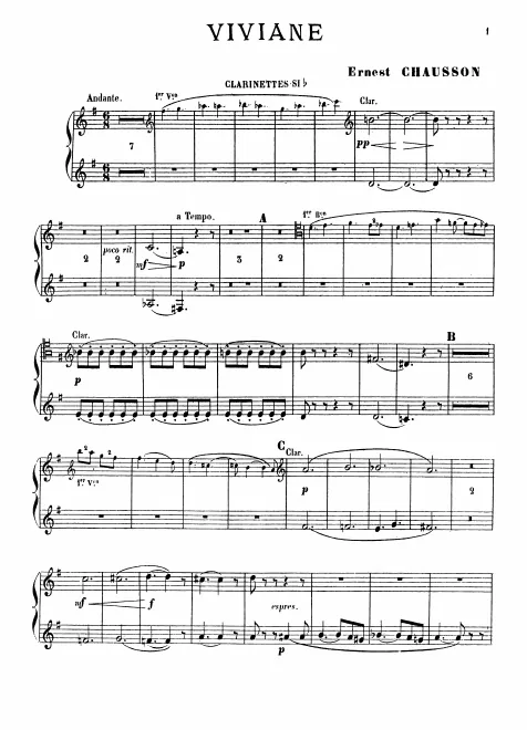 Clarinet 1/2 (B♭)