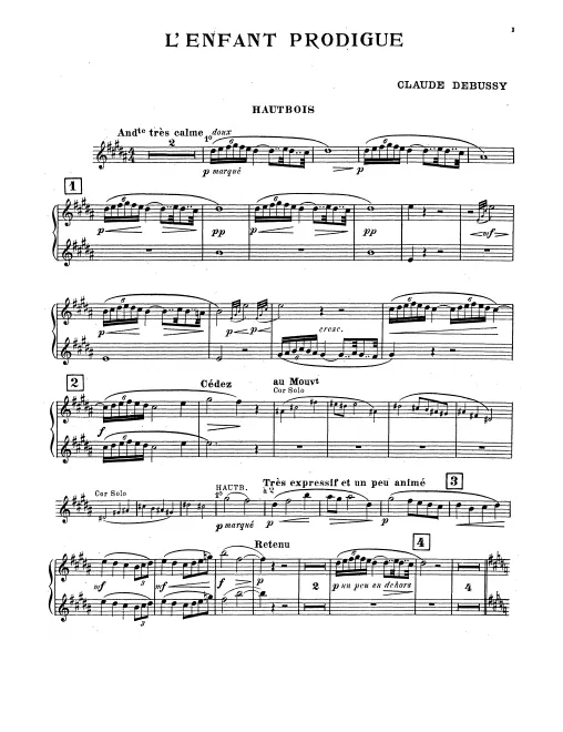 Oboe 1/2, English Horn