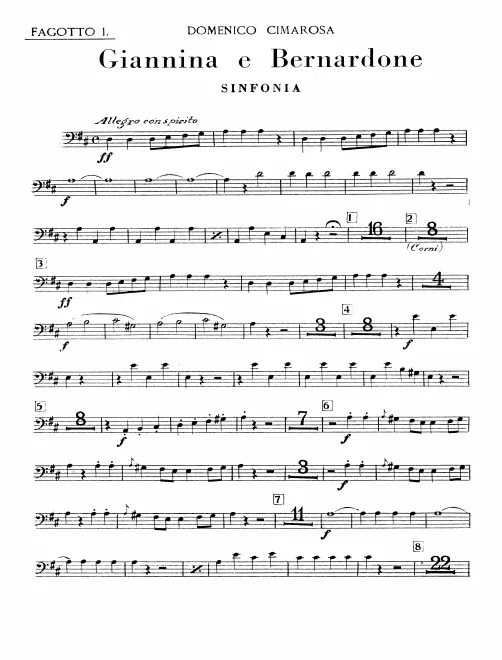 Bassoon 1, 2