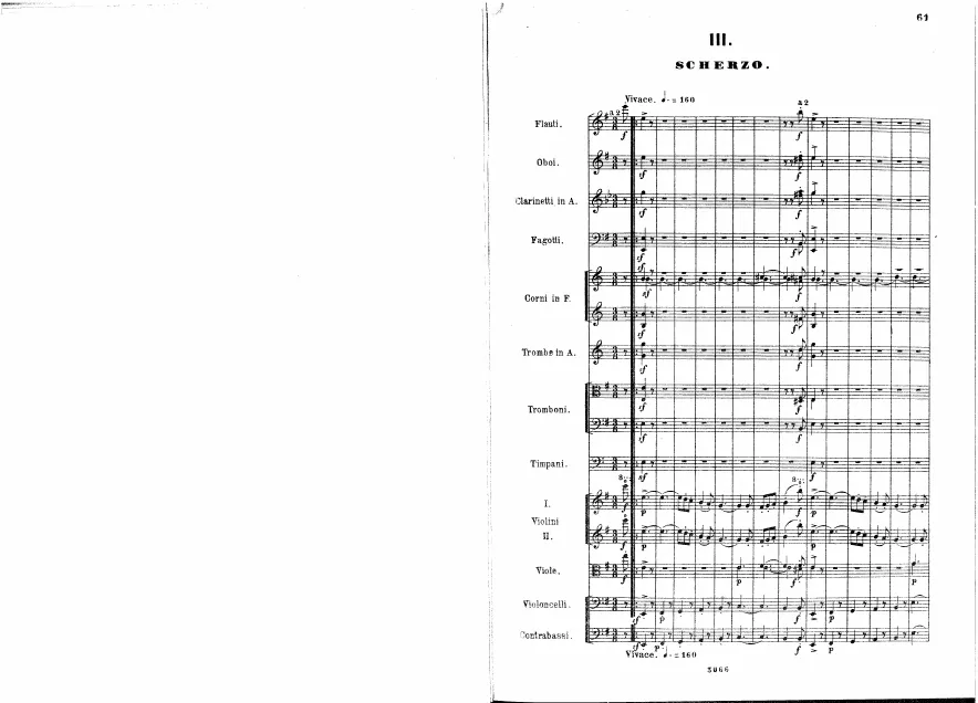 3. Scherzo. Viviace