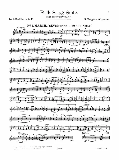 Horn 1/2, 3/4 (F)