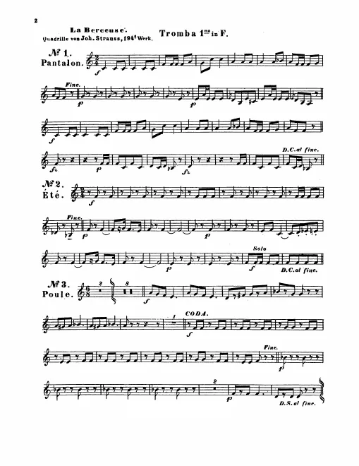 Trumpet 1, 2 (F)