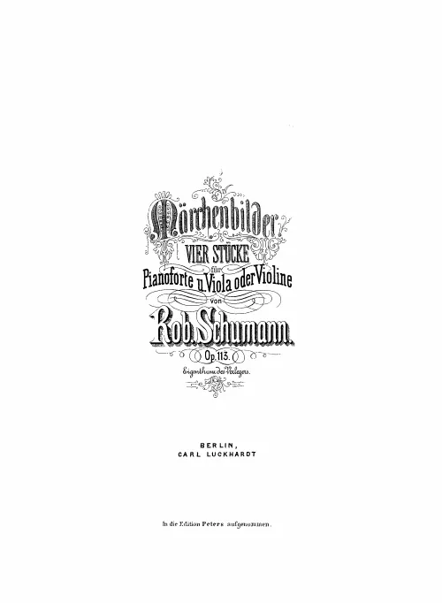Complete Score, Viola, Violin (alt.) Parts