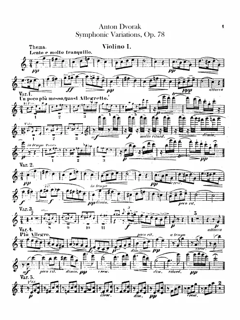 Violins I