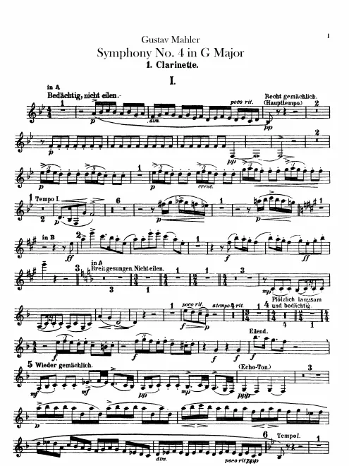 Clarinet 1 (B/A/C)