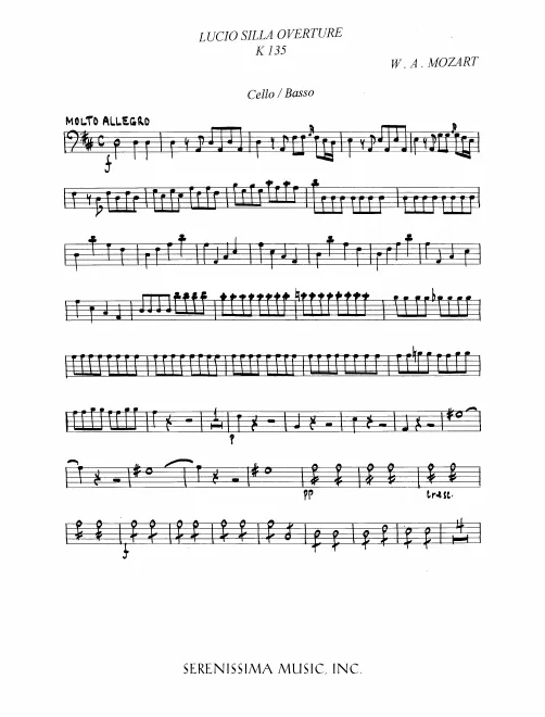 Cellos/Double Bass