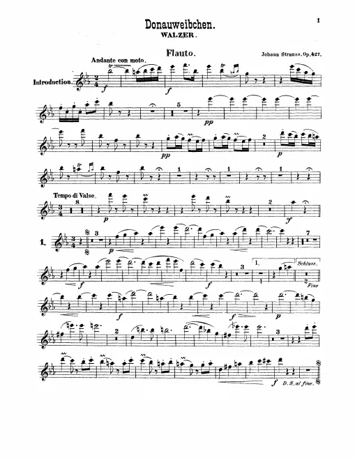 Flute 1, 2/Piccolo