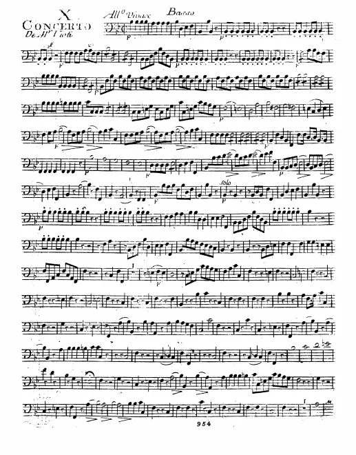 Continuo (Cellos, Basses)