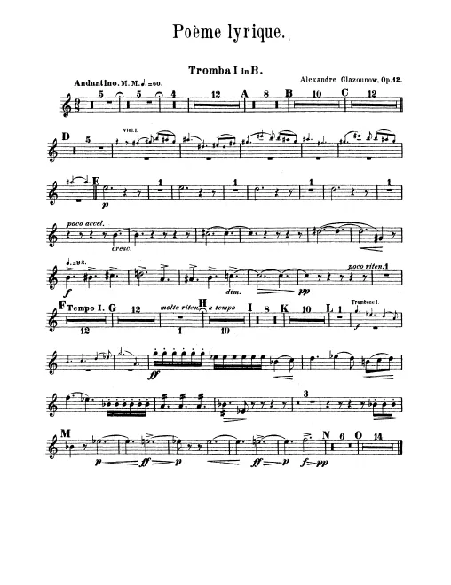 Trumpet 1, 2 (B♭)