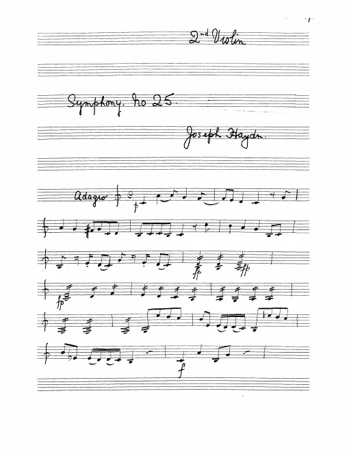 Violins II
