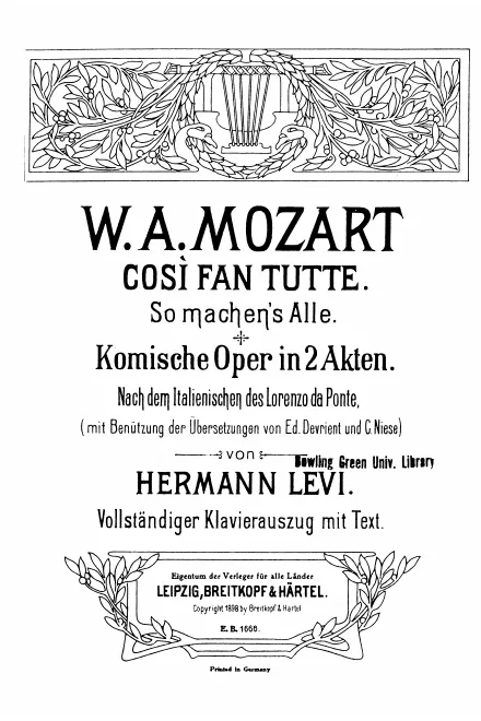Vocal Score