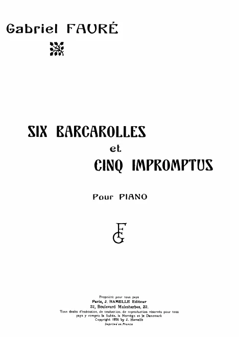 Complete Score including Title Pages (scan)
