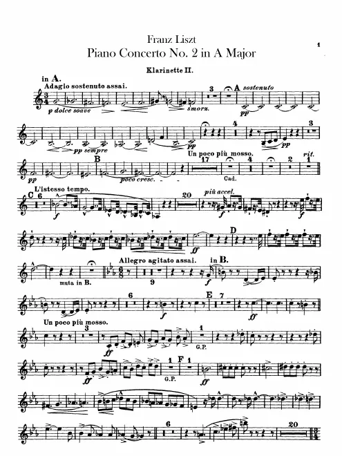 Clarinet 2 (A/B)