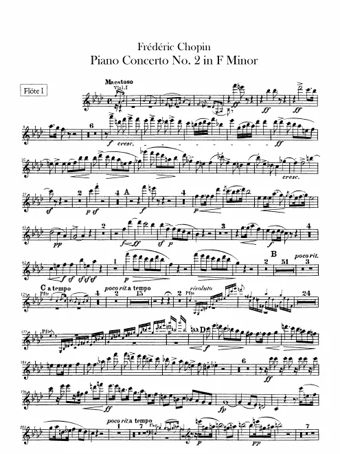 Flute 1, 2