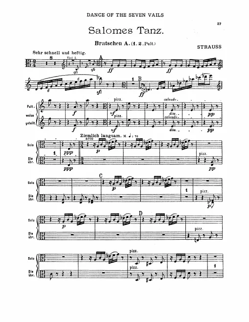 Violas (A, B)