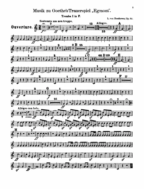Trumpet 1, 2 (F)