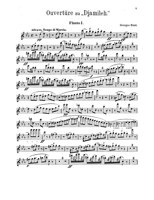 Flute 1, 2