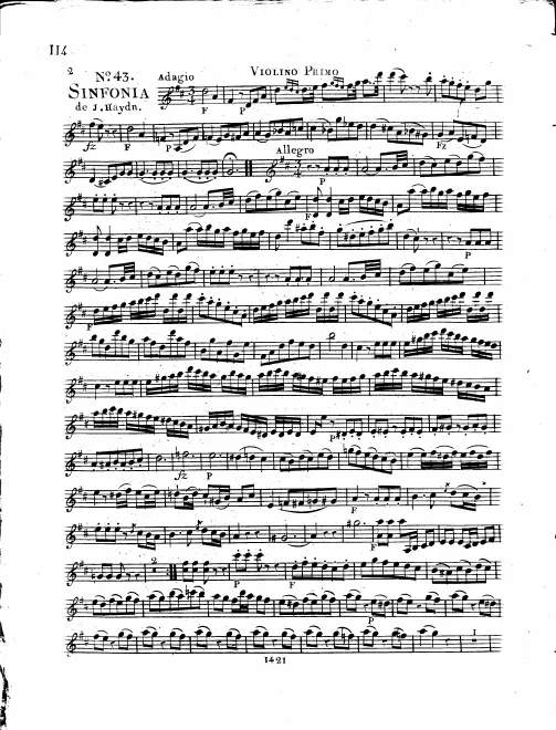 Violins I