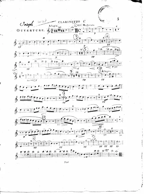 Clarinet 1, 2 (C)