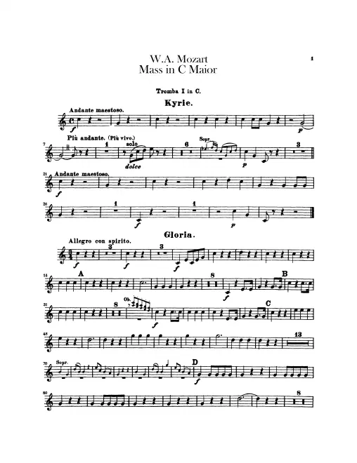 Trumpet 1, 2 (C)