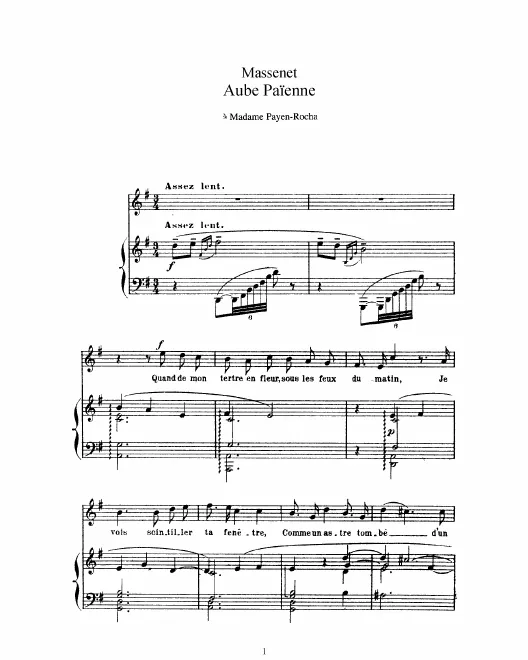 Complete Score (G Major: high voice)