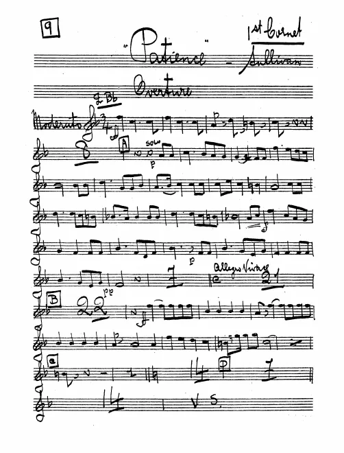 Cornet 1 (B/A)