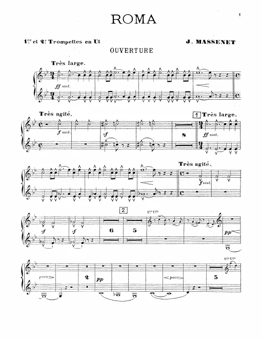 Trumpet 1/2, 3 (C)
