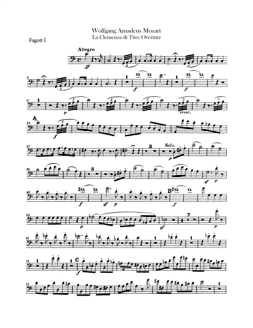Bassoon 1, 2
