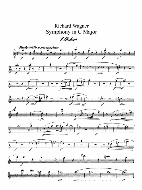 Oboe 1, 2