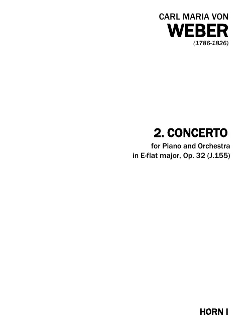 Horn 1, 2 (E♭)